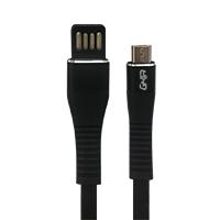 CABLE MICRO USB GHIA PLANO REVERSIBLE/BILATERAL COLOR NEGRO DE 1M CABLE MICRO USB GHIA PLANO REVERSIBLE/BILATERAL COLOR NEGRO DE 1M